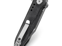 Нож складной Bestech Syntax, сталь 154CM, рукоять микарта, черный