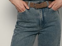 Джинсы flared fit женские