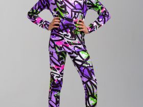 Термокомплект трикотажный для девочек: брюки, толстовка для эпизодического использования