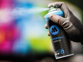 Акрил в аэрозоле Molotow "Coversall" 400 мл