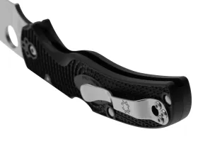 Складной нож Spyderco Native Chief, сталь CTS-BD1N, рукоять черный FRN