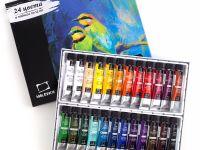 Набор масла "Малевичъ" 24 цв*12 мл