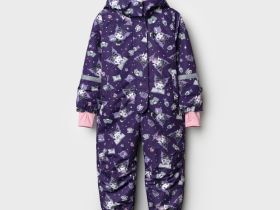 Комбинезон текстильный с полиуретановым покрытием для девочек