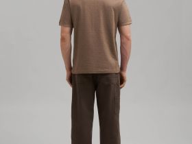 Поло прямого кроя из джерси