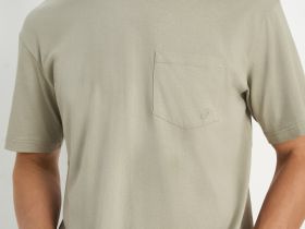 Футболка из хлопка свободного силуэта