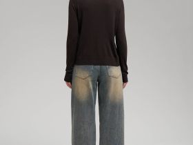 Кардиган прямого кроя с шерстью