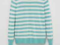 Джемпер в полоску с добавлением вискозы