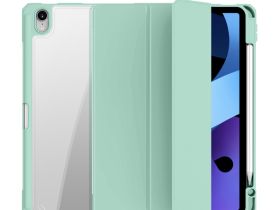 Чехол-книжка Mutural Folio Case для Apple iPad Air 4/5 и Air 11 (2024/2025), с подставкой и отделением под стилус (салатовый)