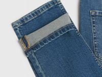 Зауженные джинсы, Синий