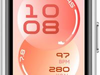 Умные часы HUAWEI Band 11 алюминевые серебристые, с белым ремешком