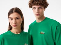 Футболка Lacoste унисекс из органического хлопка