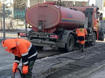 В Якутске продолжают противопаводковые работы