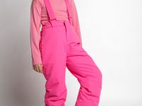 Зимний комплект из мембранной ткани для девочки: куртка, полукомбинезон