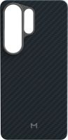 Чехол Magssory для Galaxy S26 Ultra, MagSafe, кевлар синий