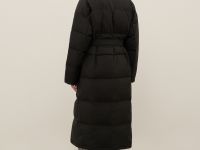 Пальто с утиным пухом прямого силуэта