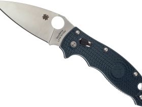 Складной нож Spyderco Manix 2 Lightweight Dark Blue, сталь Crucible CPM® S110V™, рукоять пластик FRCP, синий