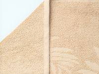 Полотенце махровое Tropico, бежевое