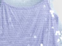 Топ с пайетками для девочек, Фиолетовый