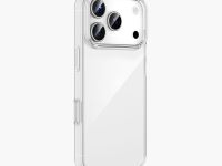 Чехол-накладка Keephone Airy Crystal для Apple iPhone 17 Pro силиконовый (прозрачный)