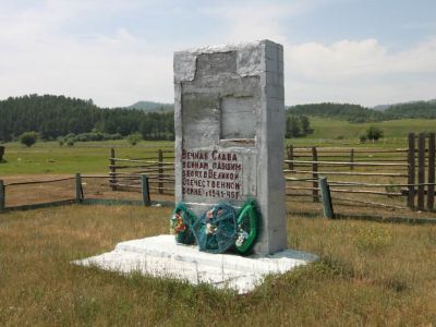 Памятник воинам-землякам, погибшим на фронтах Великой Отечественной войны