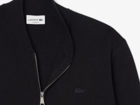 Мужской кардиган Lacoste на молнии классического кроя
