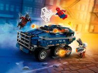 Super Heroes 76349 Конструктор Погоня Человека-Паука за Тюремным транспортом