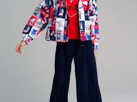 Куртка текстильная с полиуретановым покрытием для девочек (ветровка)