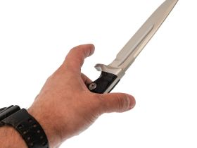 Тактический нож НОКС Ягуар-М Инкогнито, сталь D2, рукоять черный G10