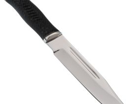 Нож Казак-1, сталь 65х13, резина