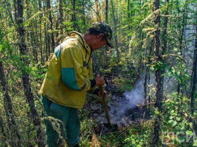 За сутки в Якутии ликвидировали четыре лесных пожара