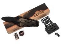 Тактический нож N.C. Custom Talion blackwash сталь VG-10, рукоять Black/Red G10