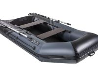 Лодка ПВХ БРОНЯ 280 Графит - чёрный