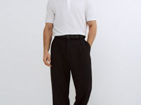 Поло из пике, Белый