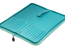 Пенал для кистей на длинной ручке Pinax, розовый