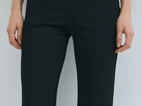 Треггинсы из трикотажа, Черный