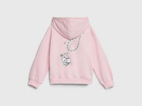 Толстовка на молнии для девочек, Розовый