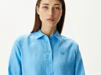 Женская рубашка Lacoste свободного кроя