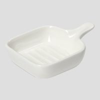 Соусник с ручкой KK/home 10,5х7,2х2,2 см, цвет белый