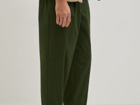 Брюки свободного кроя из хлопка