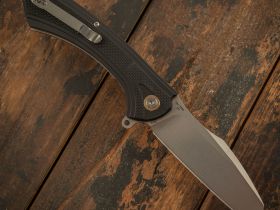 Складной нож CJRB Barranca, сталь D2, G10, черный