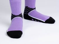 Термоноски трикотажные для девочек (низкие махровые)