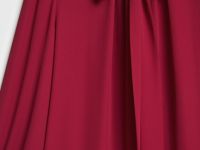 Блузка с шарфом, Красный