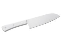 Набор из 4-х кухонных ножей Hatamoto Sakana WJPS-003, сталь AUS-8, рукоять ABS-пластик, белый