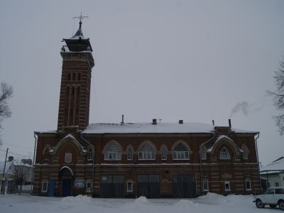 Здание пожарного депо
