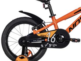 Детский велосипед Novatrack Extreme 16 V-Brake, год 2025, цвет Оранжевый