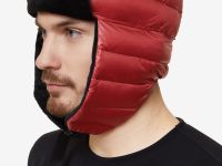 Пуховая шапка-ушанка BASK