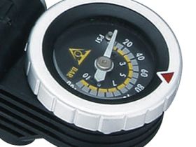 Компактный насос Topeak Turbo Morph G TTM-DG (серебристый)