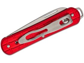 Складной нож Fox Vulpis Grenade Pattern, сталь N690Co, рукоять алюминий, красный