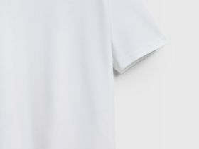 Футболка из плотного хлопка, Белый