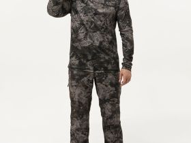 Лонгслив Remington Professional Black Camo — влагоотводящий, быстросохнущий, для охоты